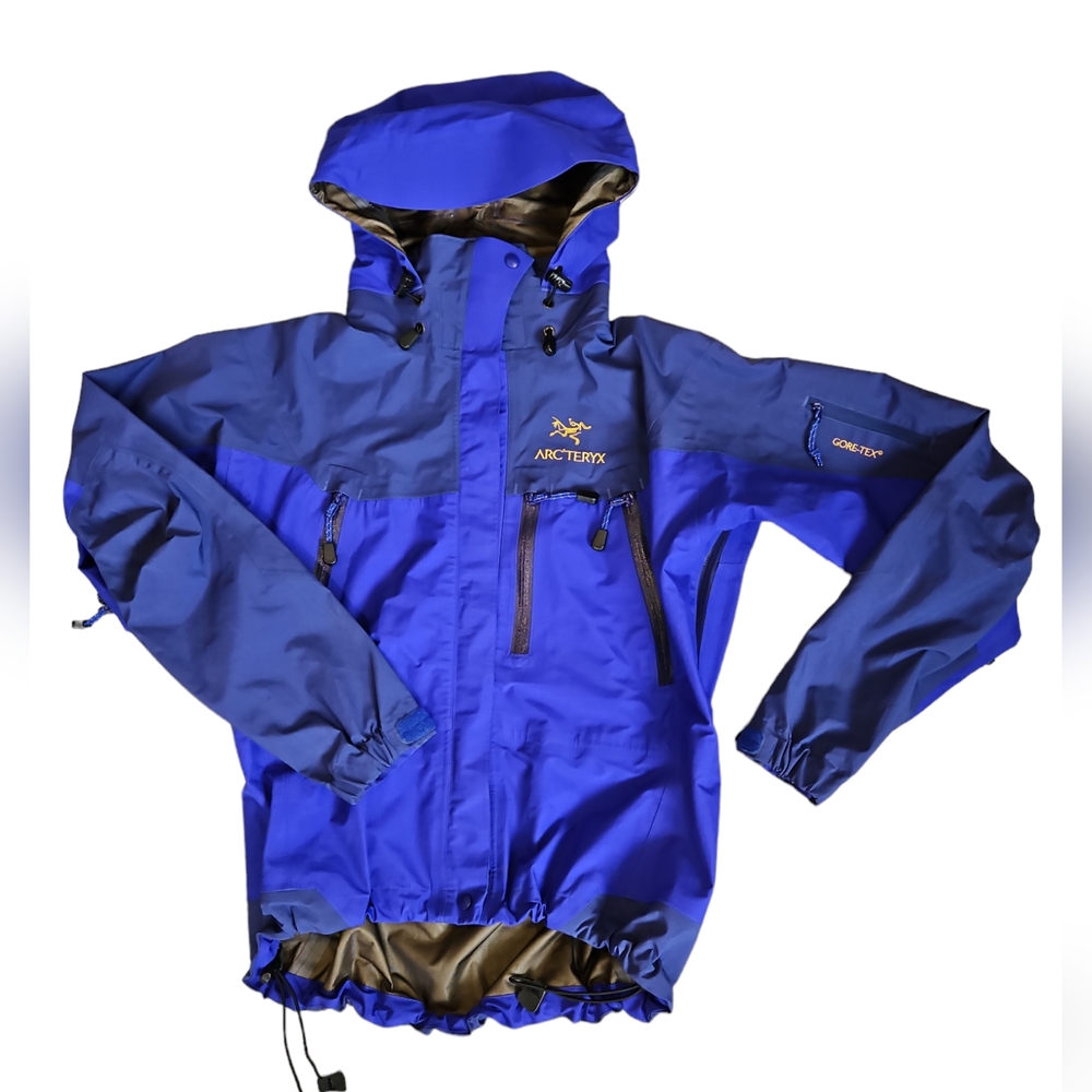 Women's 1998 Arc'teryx Theta AR Too Blue Goretex Rare Sz S